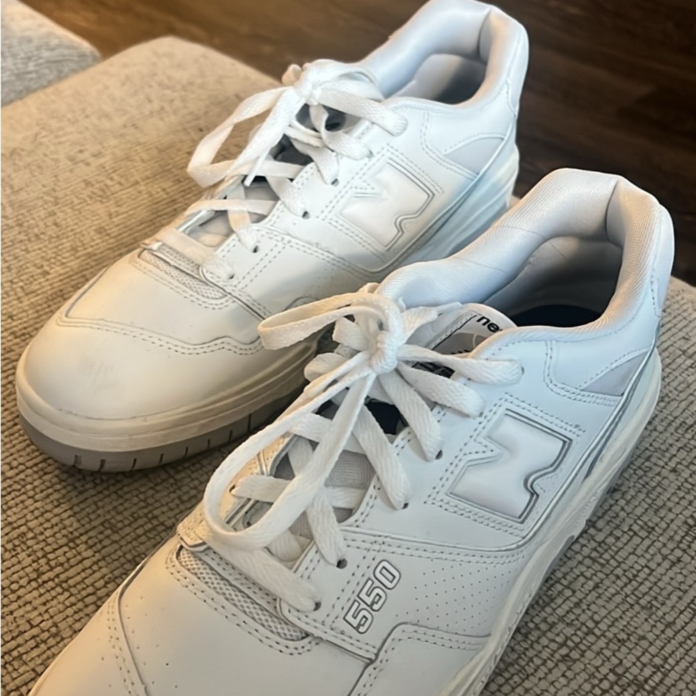 New Balance White Men's Sneakers